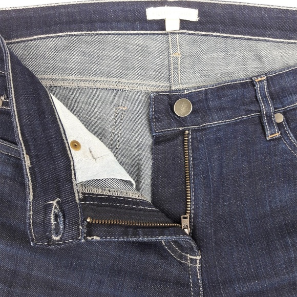 Eileen Fisher Classic Jeans Organic Cotton Straight Dark Wash 10 34 x 32 - Picture 6 of 8